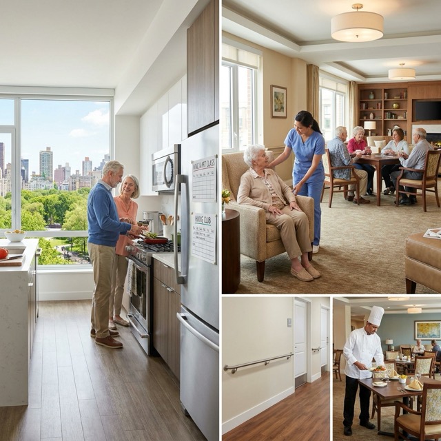 independent living vs assisted living District of Columbia - services and amenities compared